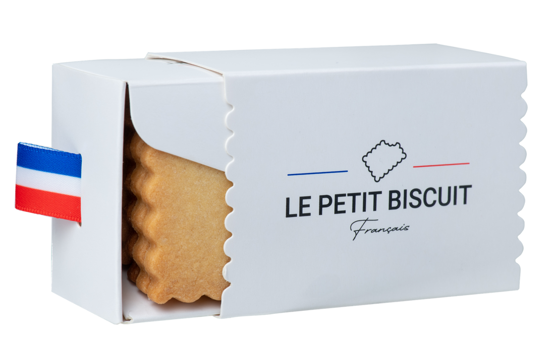 Coffret de biscuits personnalisés à message, cadeau de fin d'année pour une entreprise