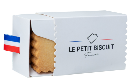 Coffret de biscuits personnalisés à message, cadeau de fin d'année pour une entreprise