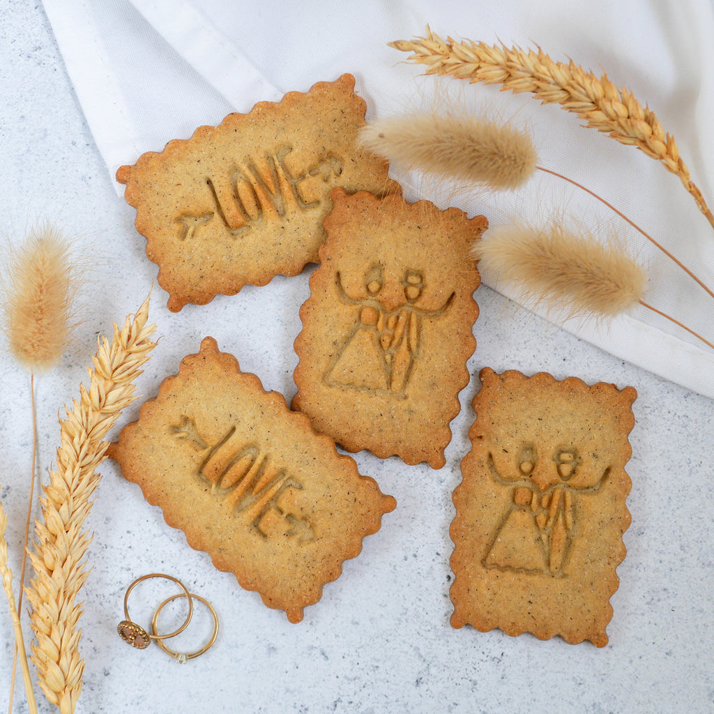 Cadeau Mariage Biscuits Personnalisés par Le Petit Biscuit Français
