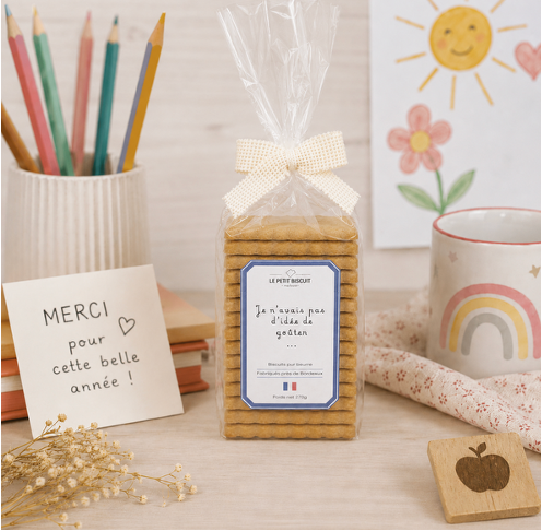 Biscuits personnalisés Tu vas me manquer