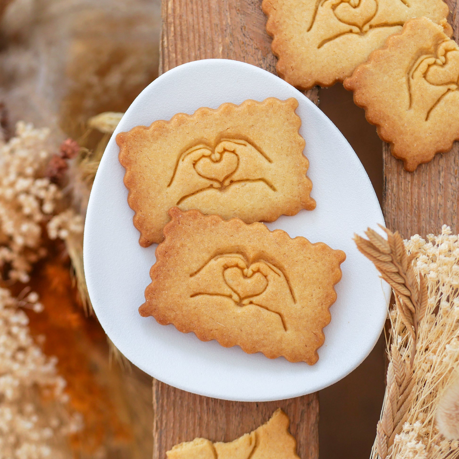 Biscuits personnalisés Cœur sur Toi Le Petit Biscuit Français 